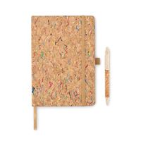 NOTES A5 E PENNA in SUGHERO COLORATO